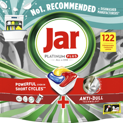 Jar Tablety do myčky Platinum Plus Yellow 122 ks