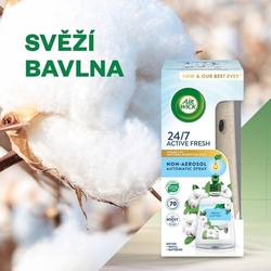 Air Wick Active Fresh Komplet Svěží bavlna 228 ml