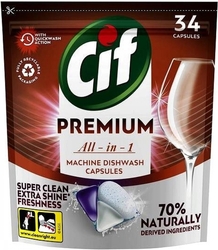 Cif Premium All in 1 Regular Tablety do myčky 34 ks