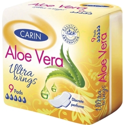 Carin vložky Ultra Wings Aloe Vera 9 ks