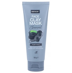 Sence Face Clay Mask Purifying Charcoal 100 g