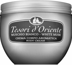 Tesori d'Oriente Muschio Bianco White Musk parfémovaný tělový krém 300 ml