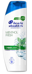 Head & Shoulders Fresh Menthol šampon proti lupům 400 ml