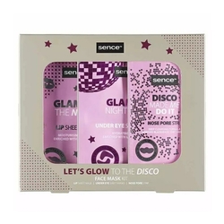 Sence Sada pleťových masek Let's glow to the disco 3 ks