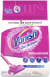 Vanish Gold speciální vlhčený prášek na čištění koberců 750 g