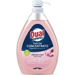 Dual Power koncentrát na mytí nádobí s Pumpičkou Delicato mani 1 l