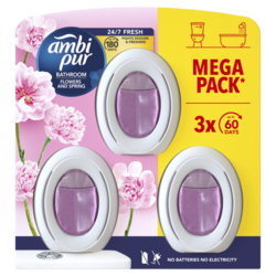 Ambi Pur Merlion Flowers & Spring osvěžovač vzduchu 3 x 7,5ml