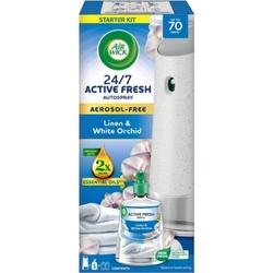Air Wick Active Fresh Komplet Prádlo a Bílá orchidej 228 ml