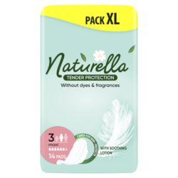 Naturella vložky Normal Plus Tender Protection Maxi 14 ks