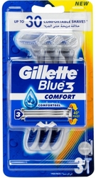 Gillette Blue 3 COMFORT - jednorázové žiletky 3 ks