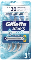 Gillette Blue 3 Cool 3ks