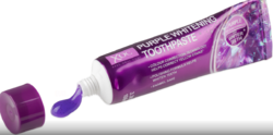XOC Purple bělicí zubní pasta 100 ml + zubní kartáček bambusový