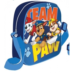 Taška přes rameno TLAPKOVÁ PATROLA Team Paw chlapecká modrá