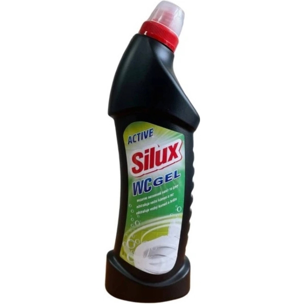 Silux WC gel Active rez a vodní kámen Lesní 750 ml