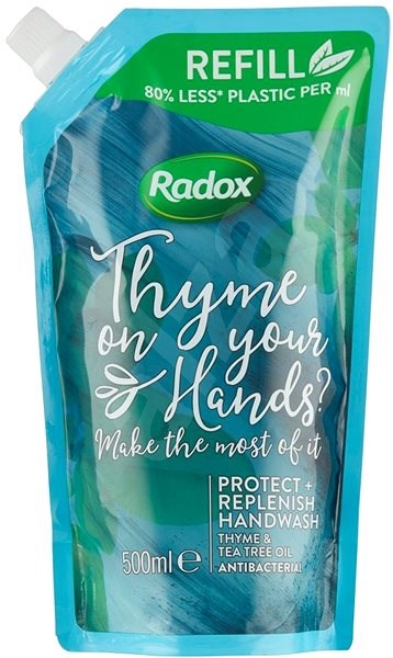 Radox Replenished tekuté mýdlo náhradní náplň 500 ml