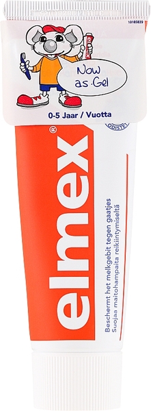 Elmex dětská zubní pasta 0-5let 75ml