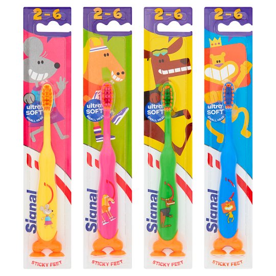 Signal Kids Ultra Soft 2-6 let zubní kartáček 1 ks