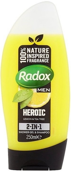 Radox Fresh Heroic 2v1 sprchový gel 250 ml