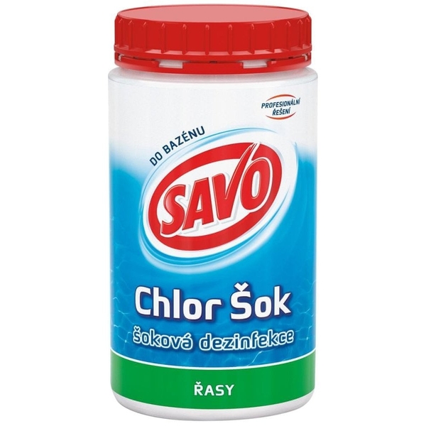 SAVO bazén chlor šok 0.9 kg