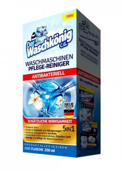Waschkönig čistič pračky anibakteriální 250ml