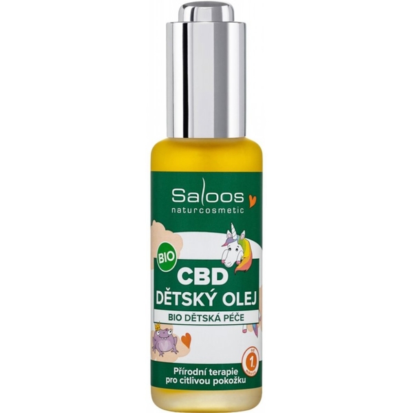 Saloos - CBD Bio dětský olej 50 ml