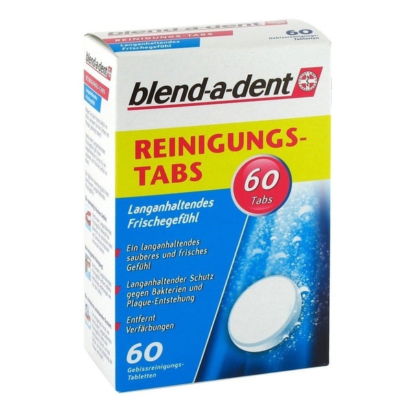 Blend-a-dent čistící tablety Extra Fresh - 60 ks