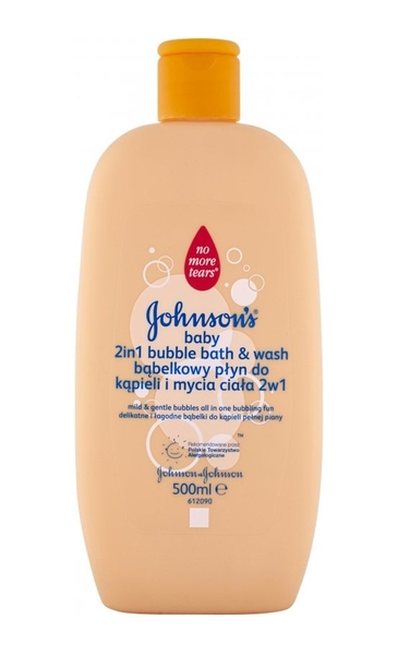 Johnson's Baby Bublinková koupel a sprchový gel 2v1 500 ml