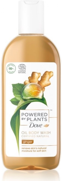 Dove Powered by Plants Zázvor osvěžující sprchový olej 250 ml