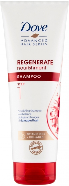 Dove šampon na poškozené vlasy Regenerate Nourishment Shampoo 250 ml