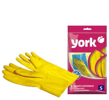 York gumové rukavice úklidové vel. S