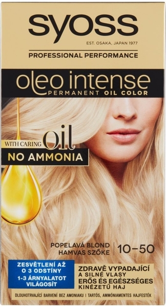 Syoss Oleo Intense Color 10-50 Popelavá blond