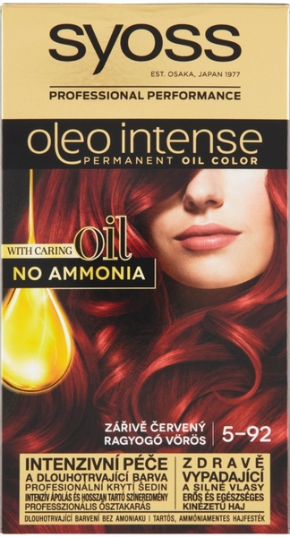 Syoss Oleo Intense Color 5-92 Zářivě červená