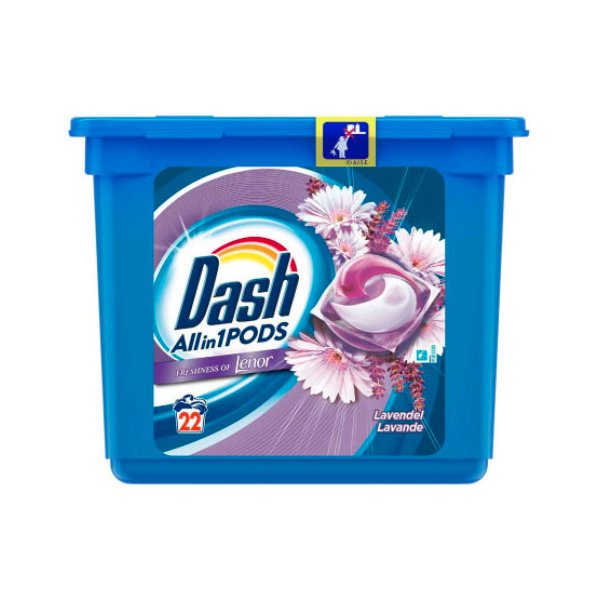 Dash Lenor-Lavendel kapsle na praní 22ks