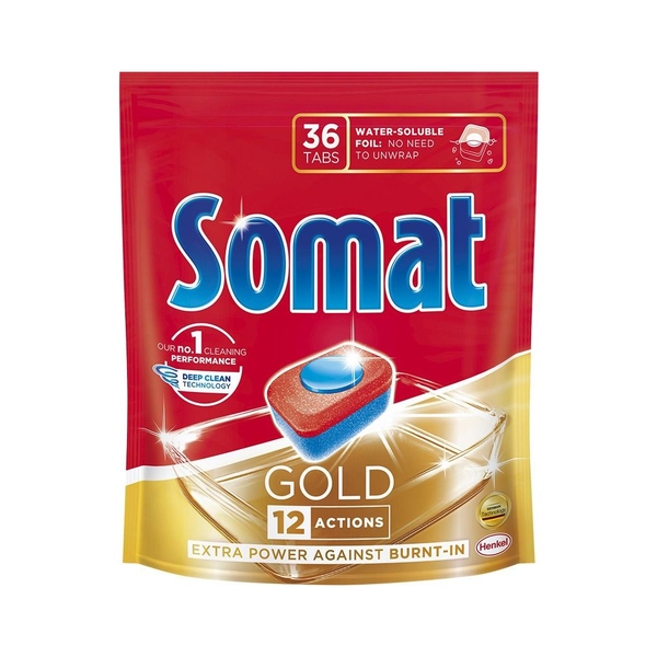 Somat tablety do myčky All in 1 Gold 12 actions 36ks