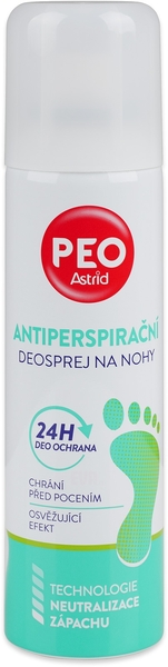 PEO antiperspirant deo sprej na nohy 150 ml