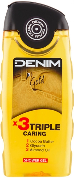 Denim sprchový gel GOLD 250 ml
