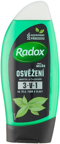 Radox Strong Men 2v1 sprchový gel 250 ml