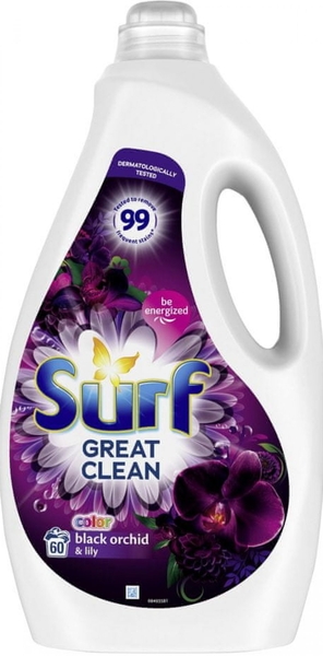 Surf Color Black Orchid & Lily prací gel na barevné prádlo 3l 60 praní