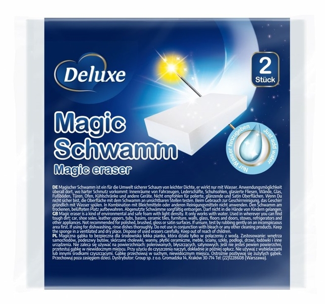 Deluxe Magic Schwamm - magická houbička 2 ks