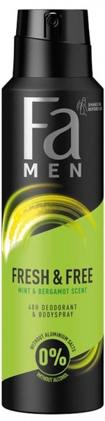 Fa Men Fresh & Free Mint & Bergamot deospray 150 ml
