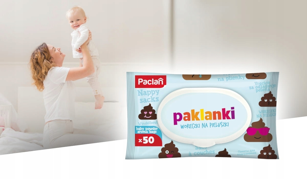 Paclan Paklanki - sáčky na dětské plenky 50 ks
