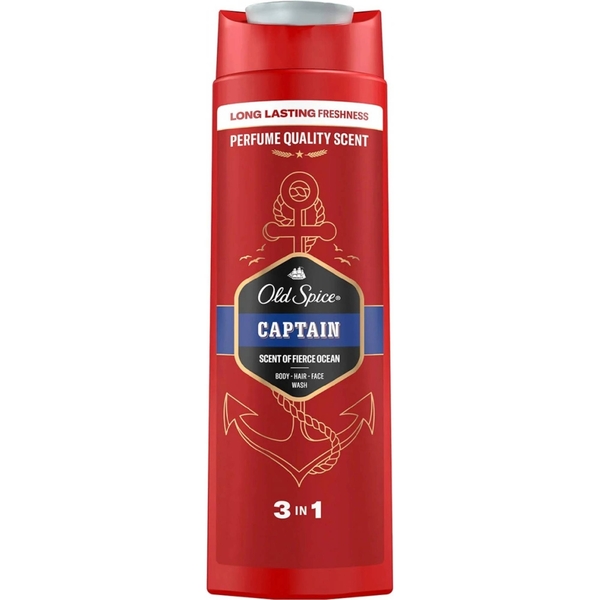 Old Spice Captain 3v1 sprchový gel 400 ml