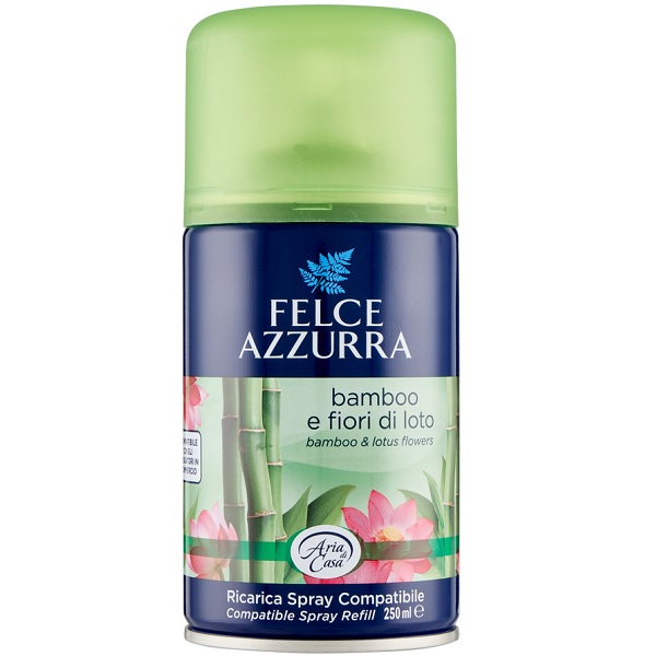 Felce Azzurra Ricarica Spray Bamboo e Fiori di Loto náplň do automatického osvěžovače 250 ml