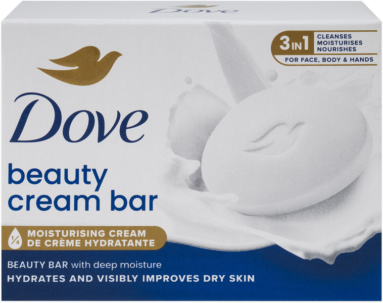 Dove Beauty Cream Bar krémové tuhé mýdlo 90 g