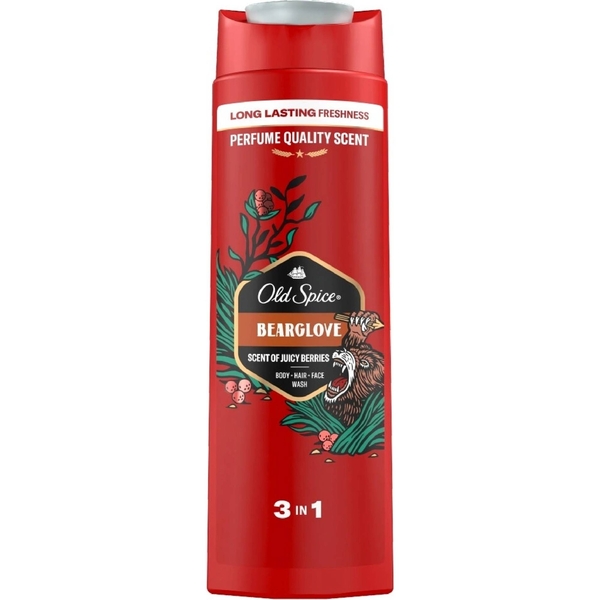 Old Spice Bearglove 3v1 sprchový gel 400 ml
