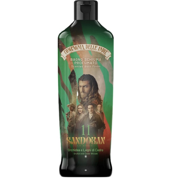 Compagnia delle Indie Sandokan Orchidea e Legni di Cedro 11 parfémovaná pěna do koupele 500 ml