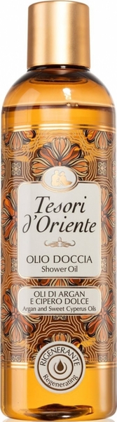 Tesori d´Oriente sprchový olej s arganovým a šáchorovým olejem 250 ml