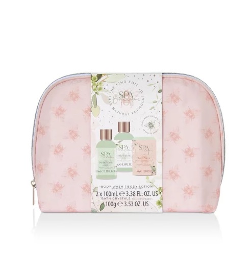 The Kind Edit Co. Spa Botanique Cosmetic Bag Set