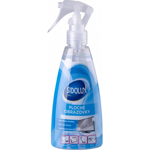 Sidolux Professional čistič na ploché obrazovky s rozprašovačem 200 ml