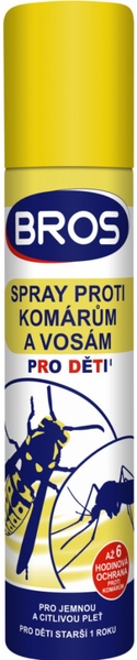 Bros repelent spray pro děti proti komárům a vosám 90 ml